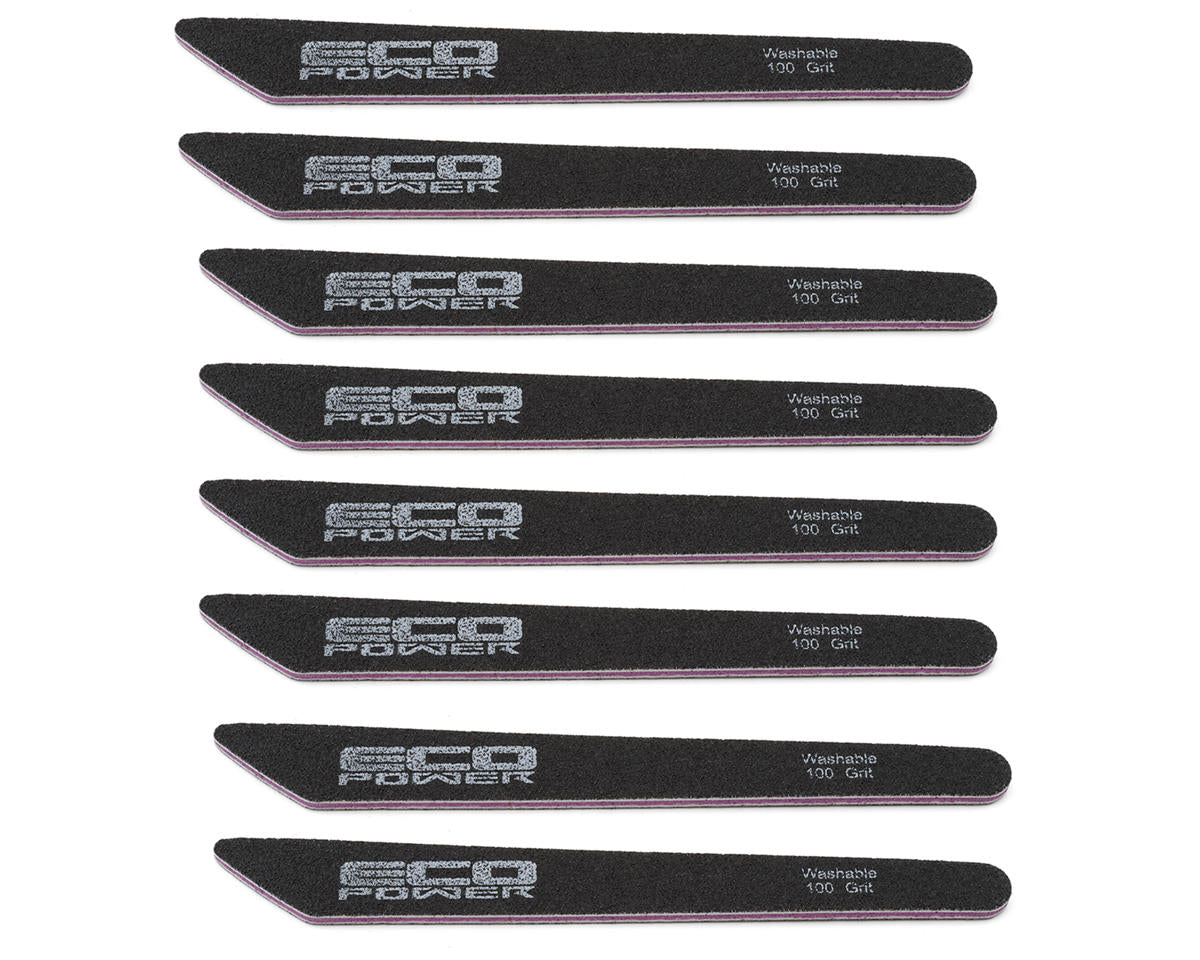 EcoPower Washable Sanding Stick Set (8) (100 Grit)