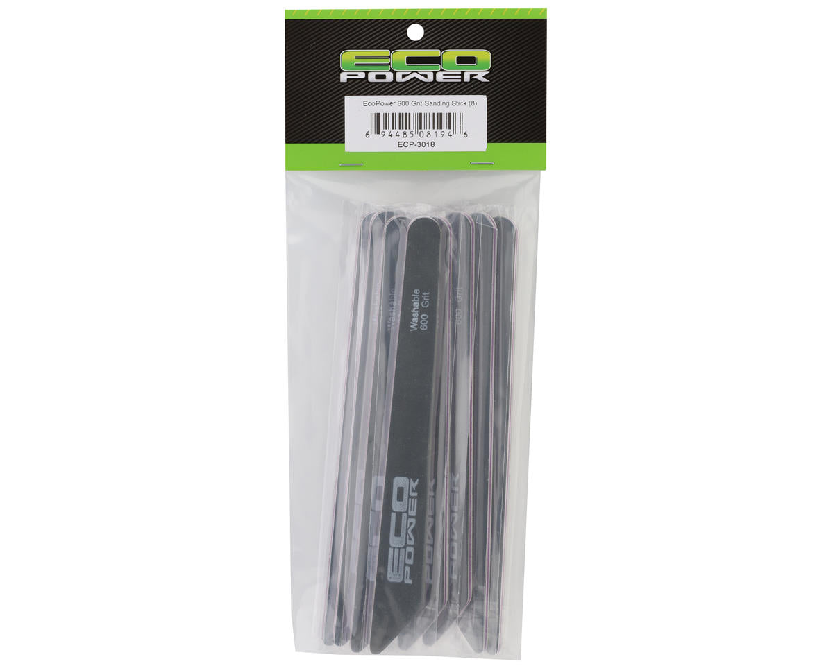 EcoPower Washable Sanding Stick Set (8) (600 Grit)