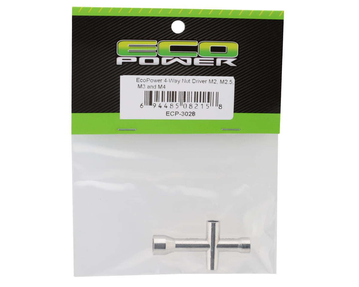 EcoPower 4-Way Nut Driver (4mm/5mm/5.5mm/7mm)