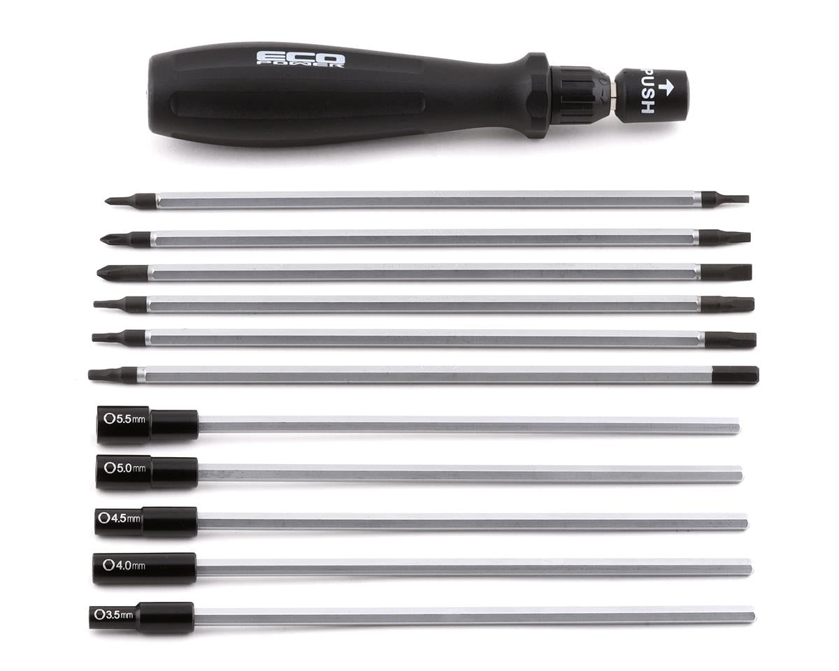 EcoPower 17-Piece Metric Mini-Z Essential Tool Set w/Carrying Case