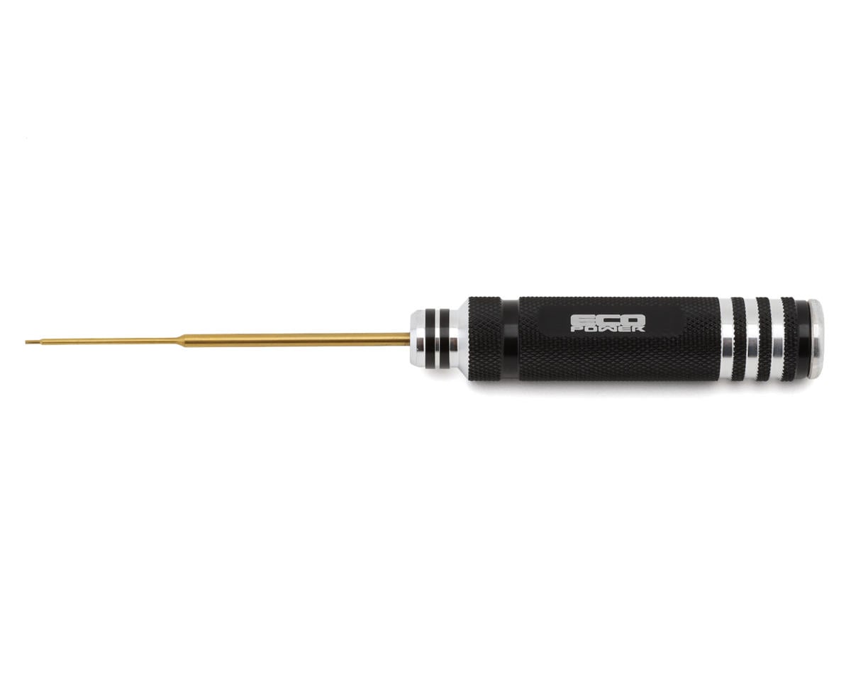 EcoPower Titanium Nitride Coated Hex Driver w/Aluminum Handle (0.9mm)