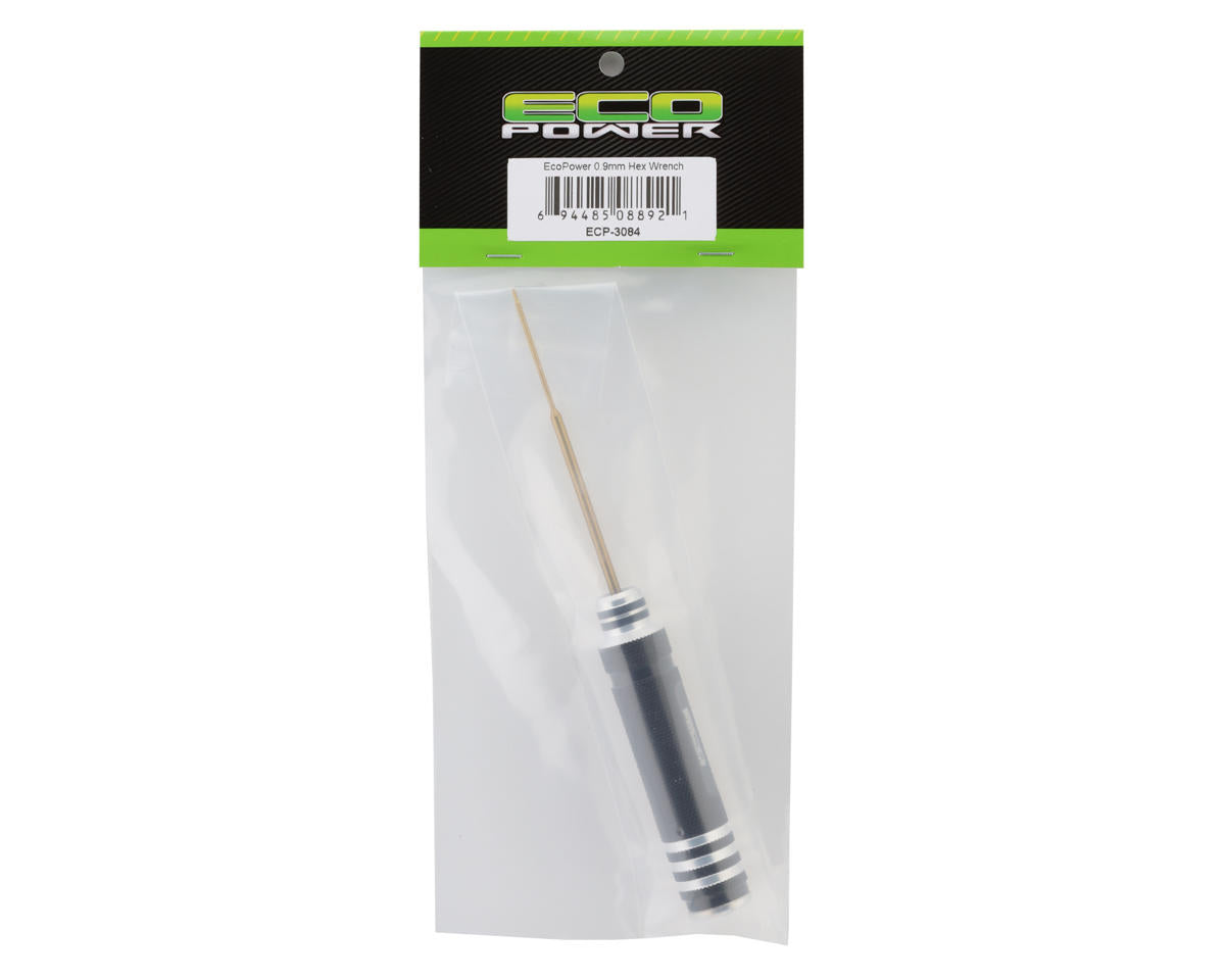 EcoPower Titanium Nitride Coated Hex Driver w/Aluminum Handle (0.9mm)