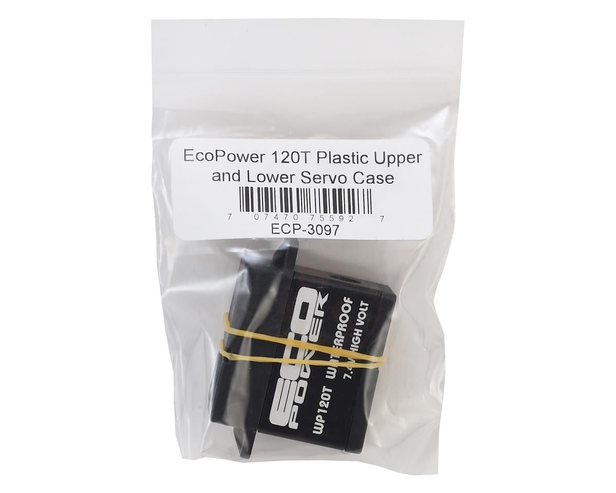 EcoPower WP120T Plastic Upper & Lower Servo Case