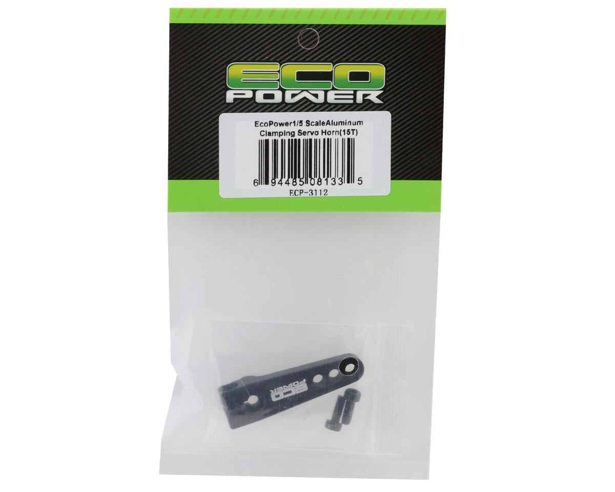 EcoPower 1/5 Scale Aluminum Clamping Servo Horn 15T