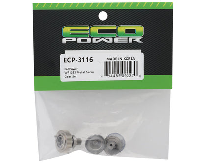 EcoPower WP125S Metal Servo Gear Set