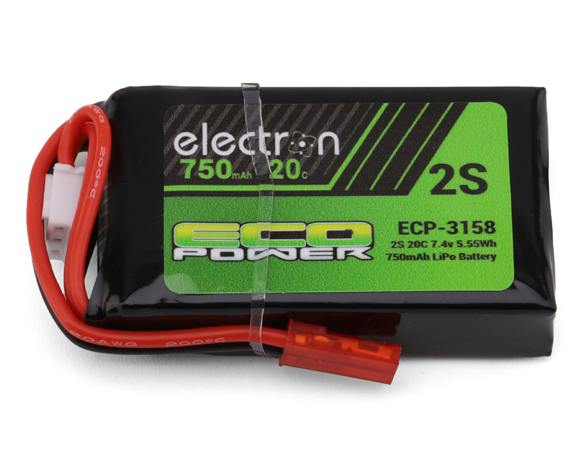 EcoPower "Electron" 2S 20C LiPo Battery w/JST Connector