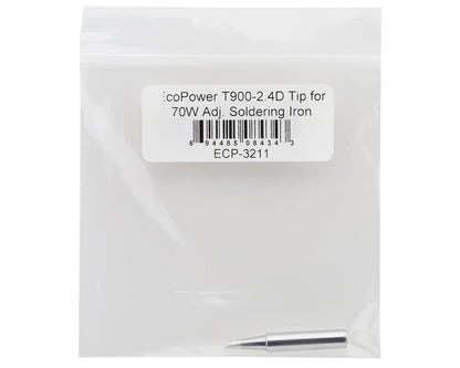 EcoPower 70W Adjustable Soldering Iron T900 Chisel Tip (2.4mm)