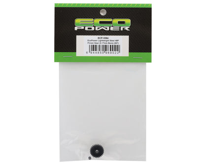 EcoPower Lightweight Steel 48P Pinion Gear (3.17mm Bore) (26T)