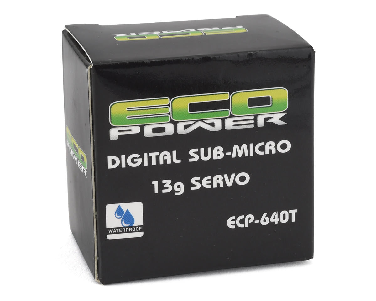 EcoPower 640T 13g Waterproof Metal Gear Digital Sub Micro Servo