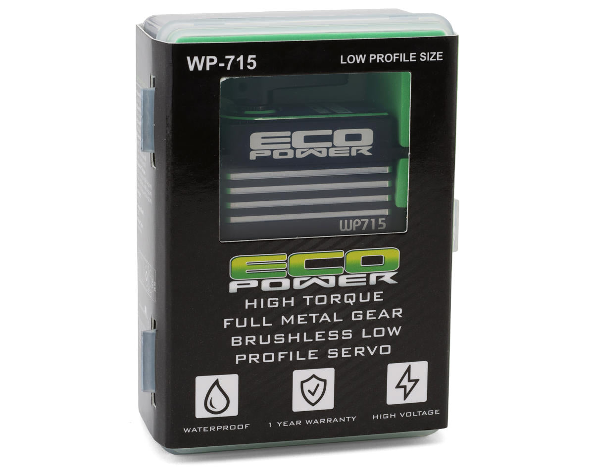 EcoPower WP715 Low Profile High Torque Brushless Rock Crawling/Bashing Servo