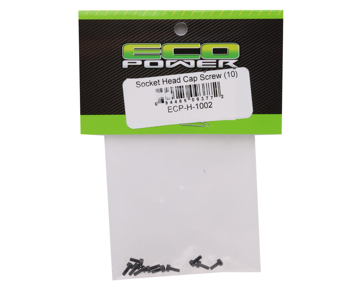 EcoPower 2mm "High Strength" Steel Socket Head Cap Screws (10) (2x5mm)