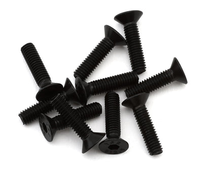 EcoPower 3mm "High Strength" Steel Flat Head Screws (10) (3x12mm)
