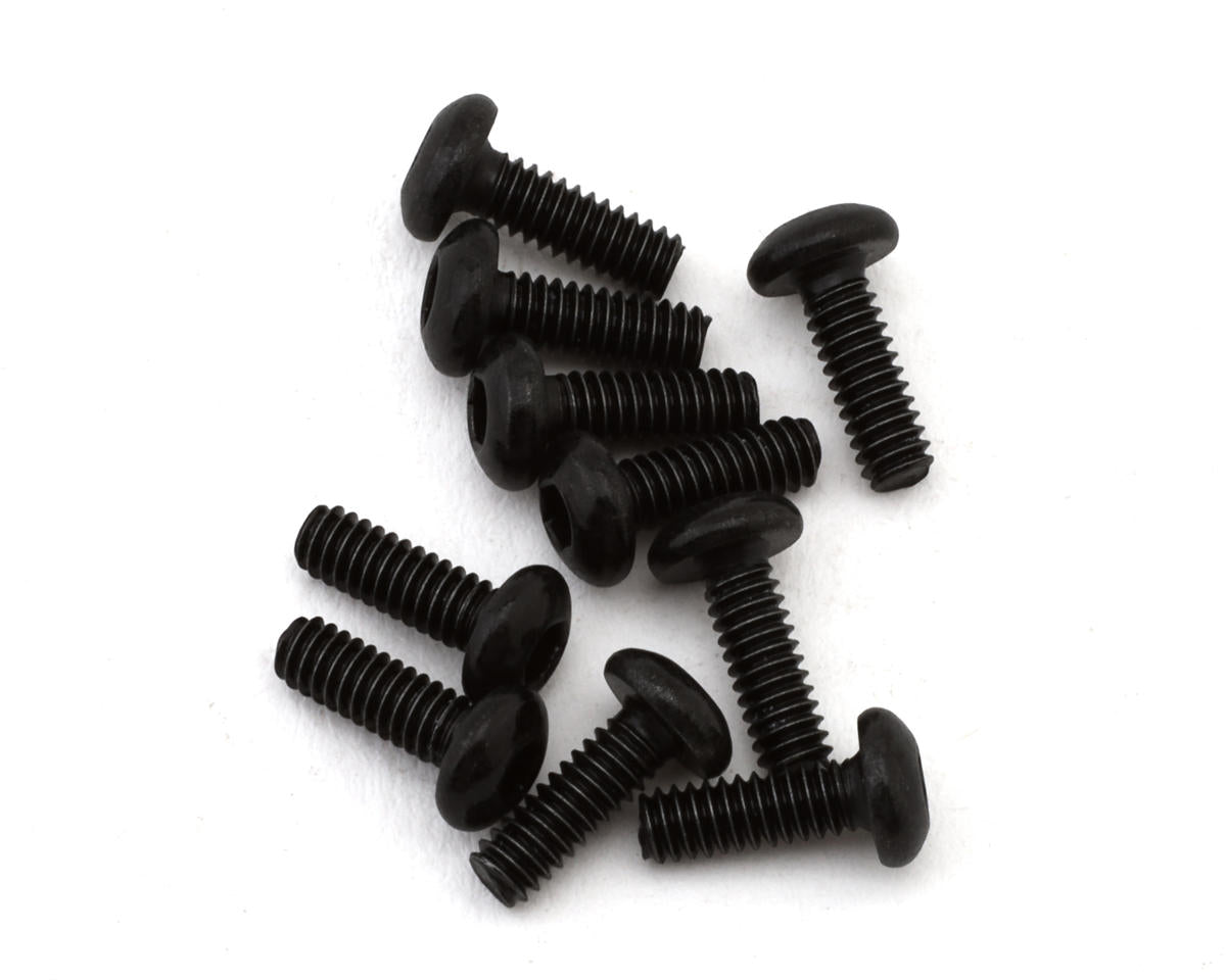 EcoPower 2mm "High Strength" Steel Button Head Screws (10) (2x6mm)