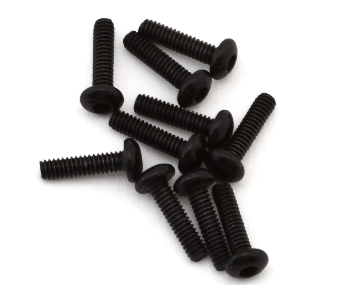 EcoPower 2mm "High Strength" Steel Button Head Screws (10) (2x8mm)