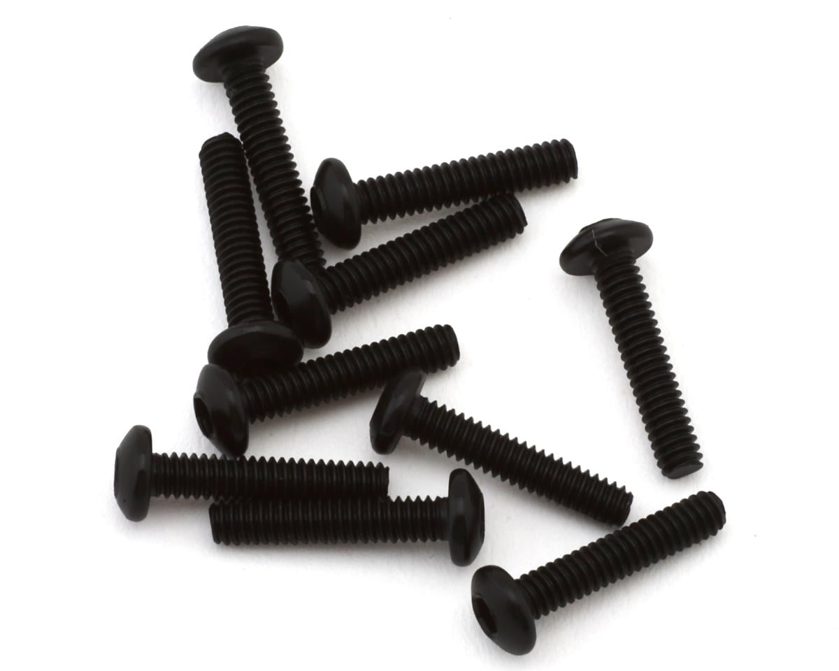 EcoPower 2mm "High Strength" Steel Button Head Screws (10) (2x10mm)