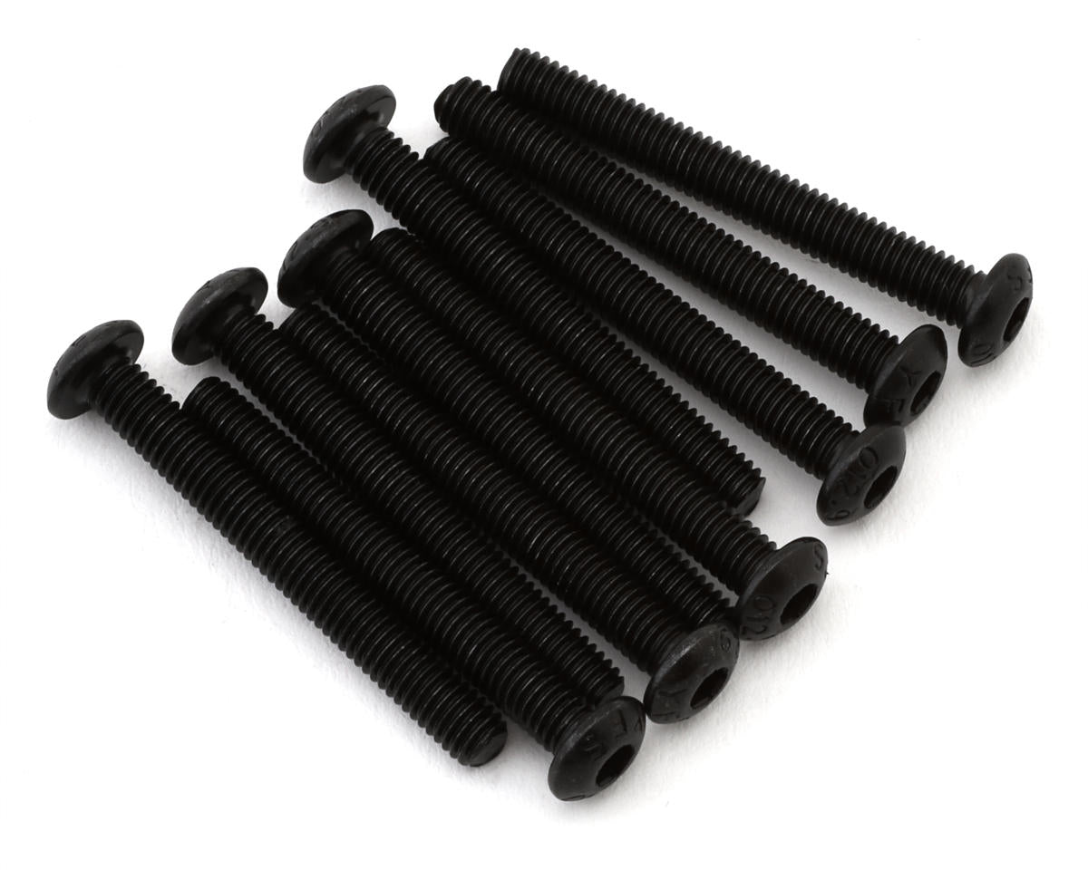 EcoPower 3mm "High Strength" Steel Button Head Screws (10) (3x25mm)