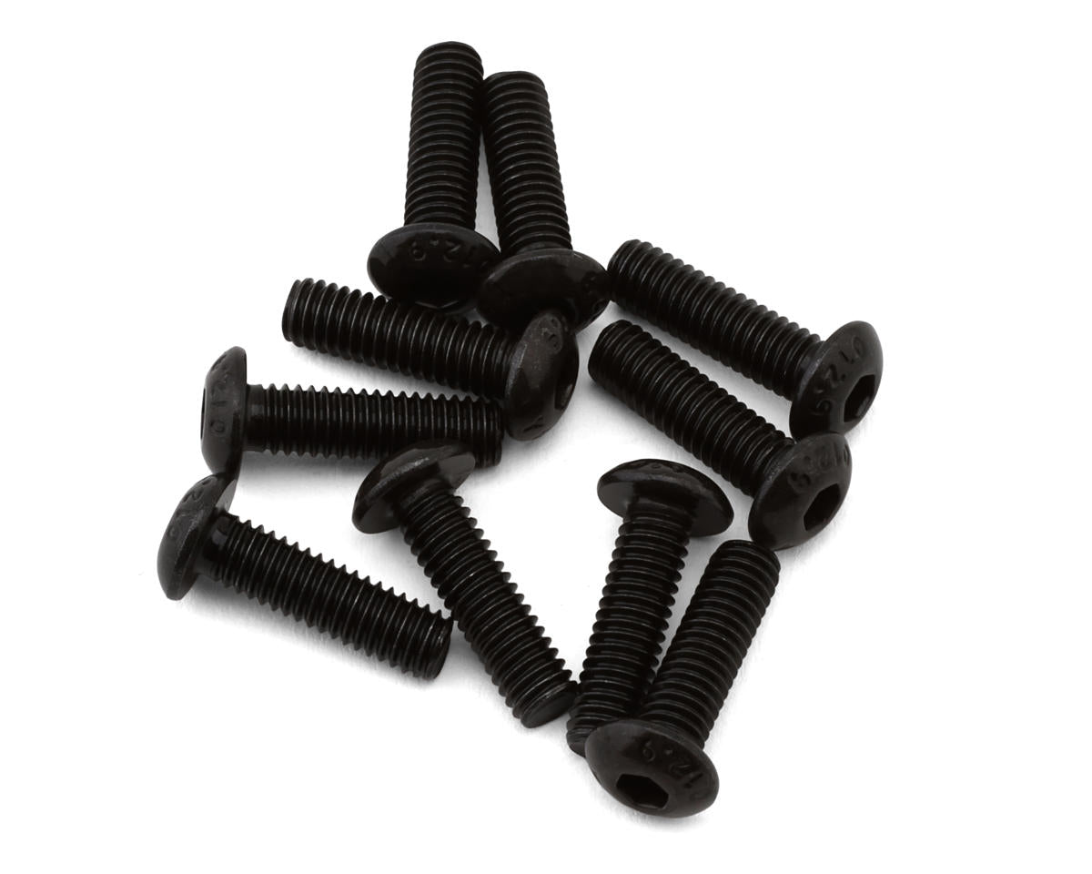 EcoPower 4mm "High Strength" Steel Button Head Screws (10) (4x14mm)