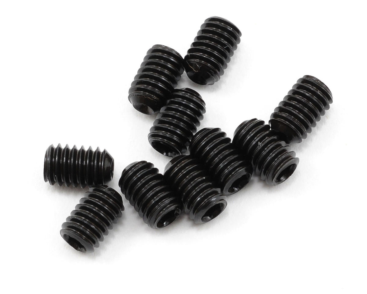 EcoPower 4mm "High Strength" Steel Cup Style Set Screws (10) (4x6mm)