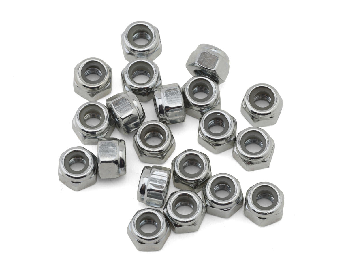 EcoPower 3mm "High Strength" Stainless Steel Nylon Locknuts (20)