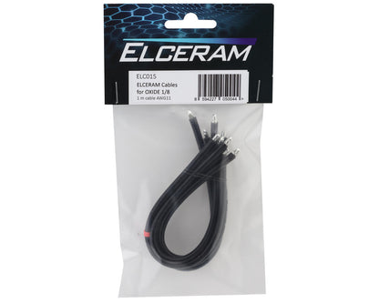 Elceram Oxide Silicone Wire (9") (11AWG)