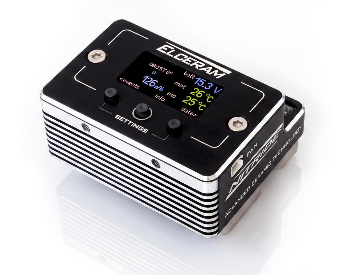 Elceram Nitride 1/8 Sensored Brushless ESC (2-4S)