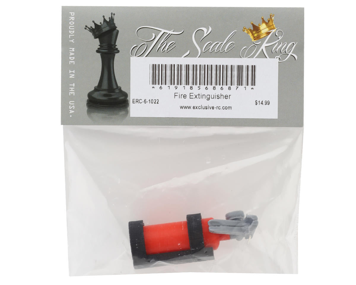 Exclusive RC 1/6 Scale Fire Extinguisher (SCX6)