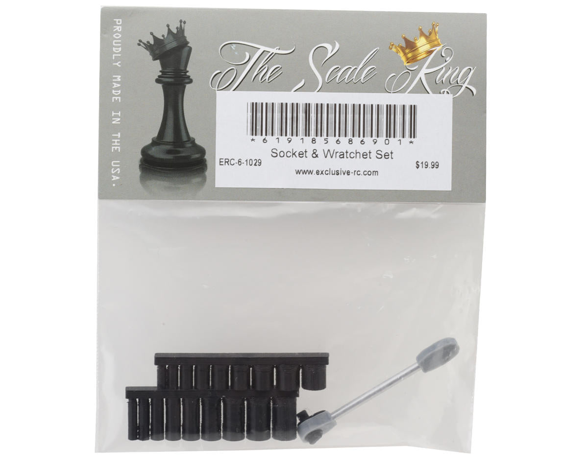 Exclusive RC 1/6 Scale Socket & Wratchet Set