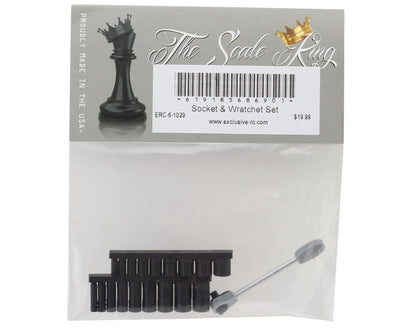 Exclusive RC 1/6 Scale Socket & Wratchet Set