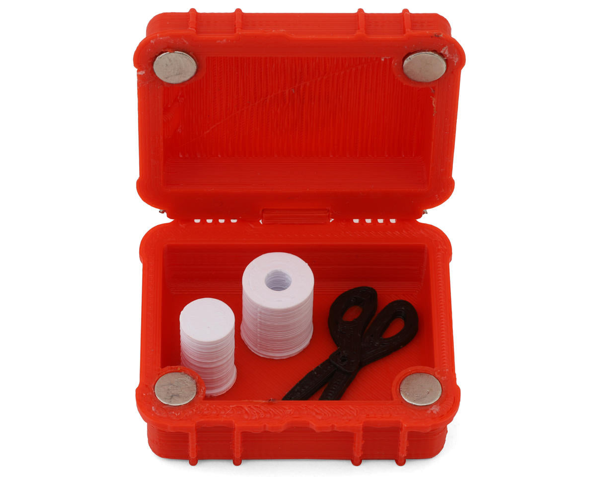 Exclusive RC 1/6 Scale First Aid Kits (SCX6) (Red)