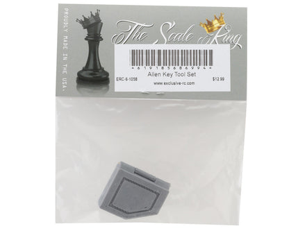 Exclusive RC 1/6 Scale Allen Key Tool Set (SCX6)