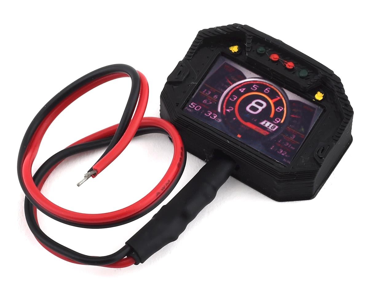 Exclusive RC Scale Lit LED Digital Dash