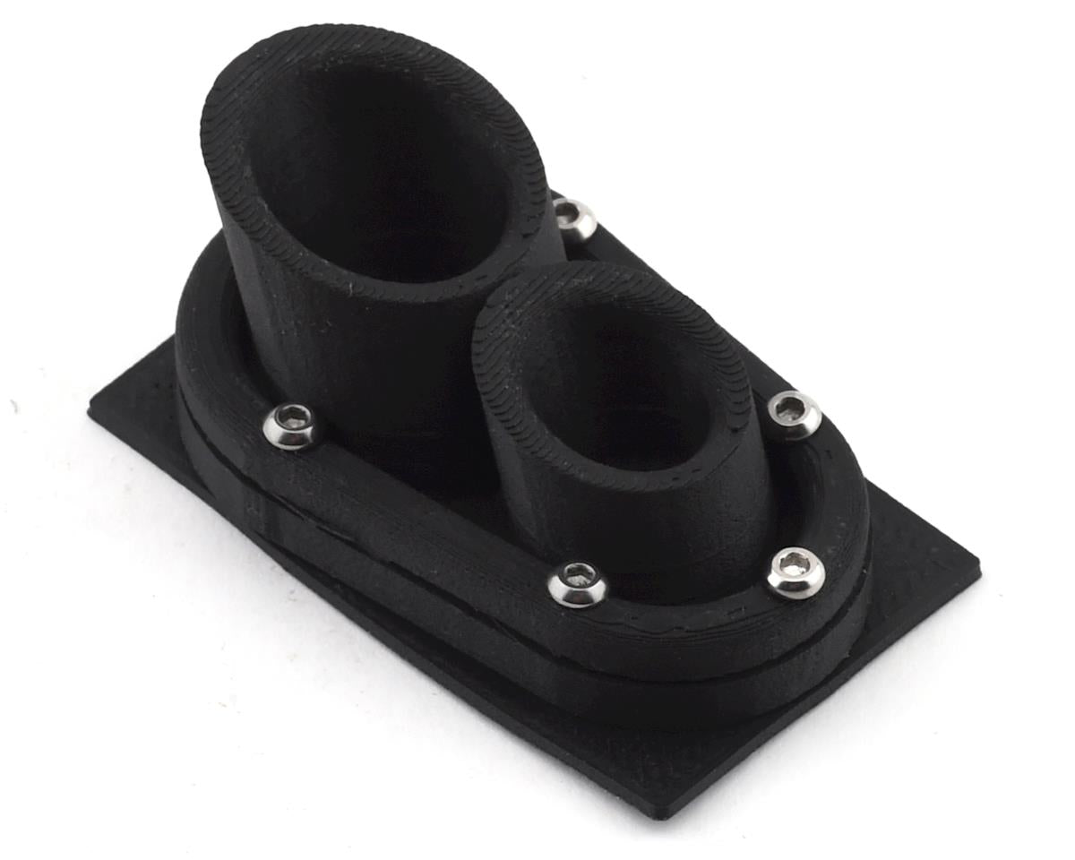 Exclusive RC Double Angle Side Out Exhaust