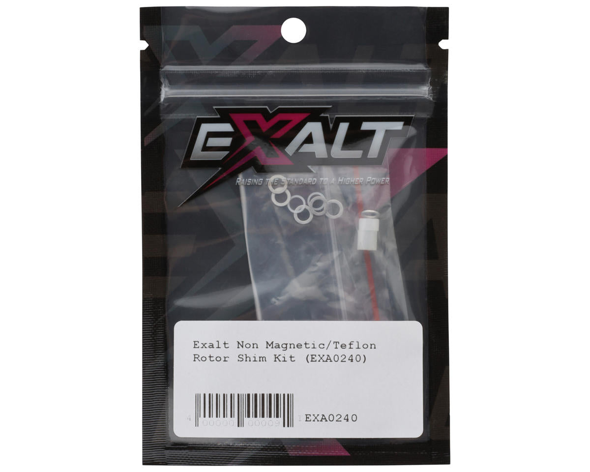 Team Exalt Non-Magnetic/Teflon Rotor Shim Kit