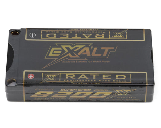 Team Exalt "X-Rated" 1S 200C Low "IR" Hardcase LiPo Battery