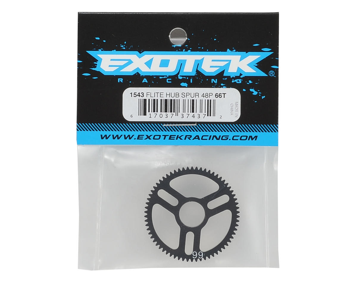 Exotek Flite 48P Machined Spur Gear (66T)