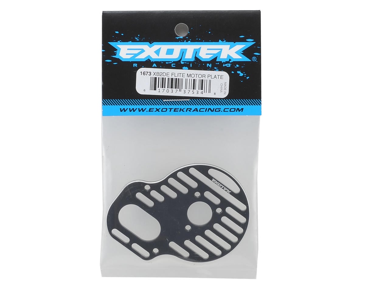 Exotek Aluminum XB2 Dirt Edition 'Flite' Vented Motor Plate