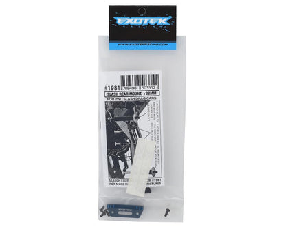 Exotek +28mm Carbon Rear Body Mount for Traxxas Slash