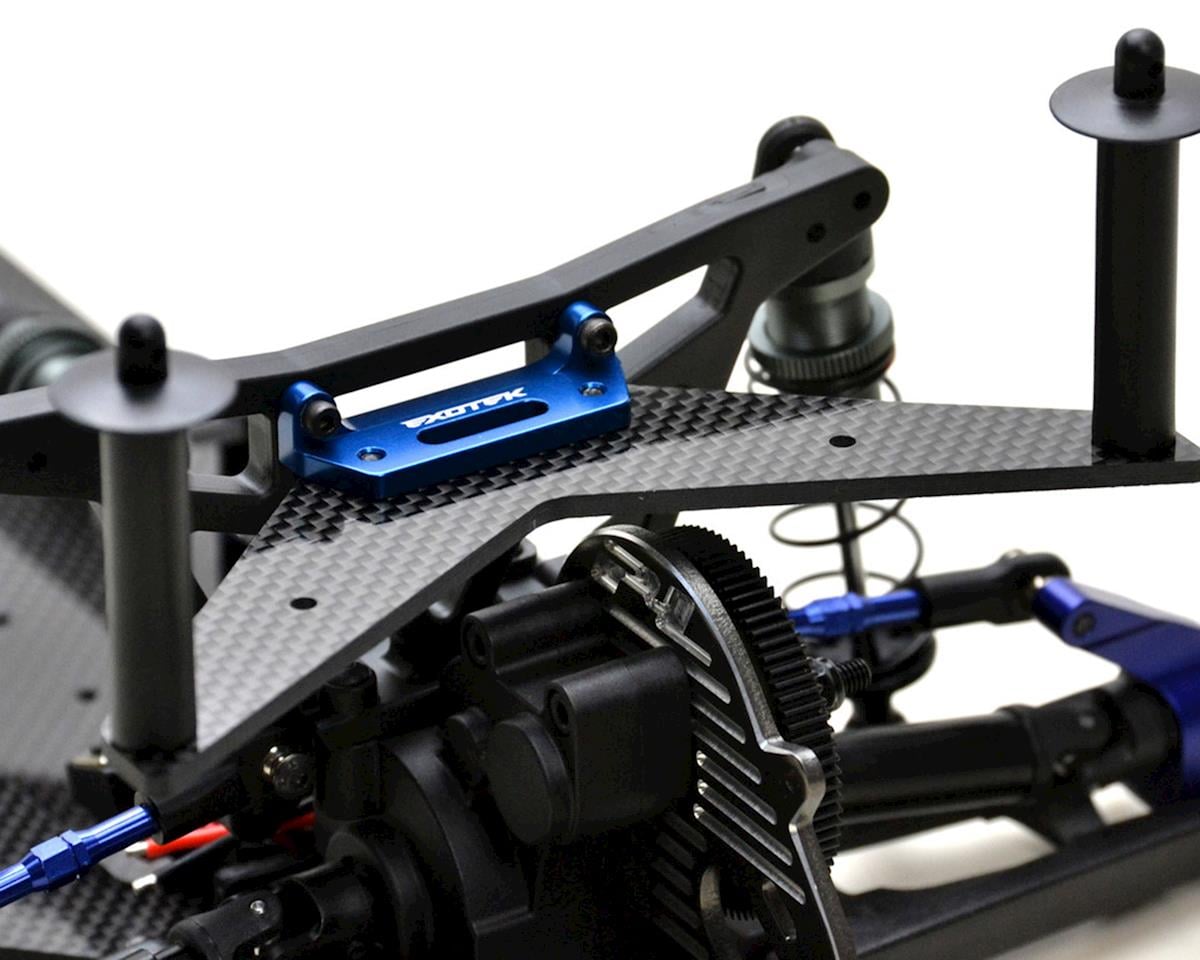 Exotek +28mm Carbon Rear Body Mount for Traxxas Slash