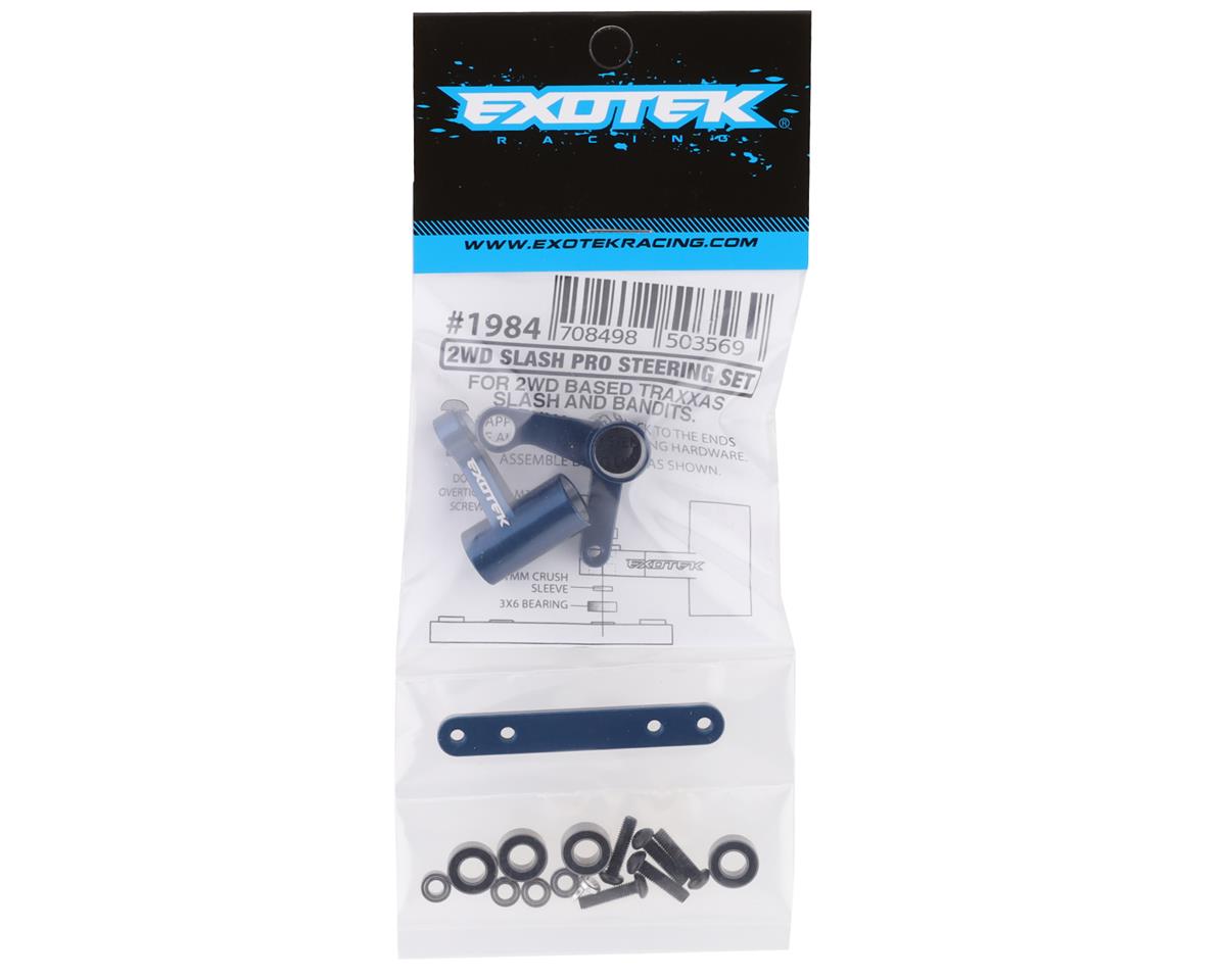 Exotek Traxxas Slash Aluminum Pro Steering Set