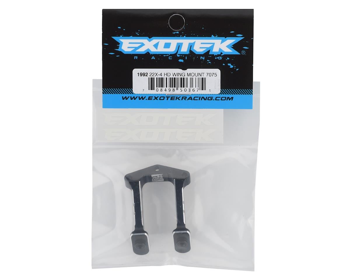 Exotek TLR 22X-4 Aluminum HD Rear Wing Mount
