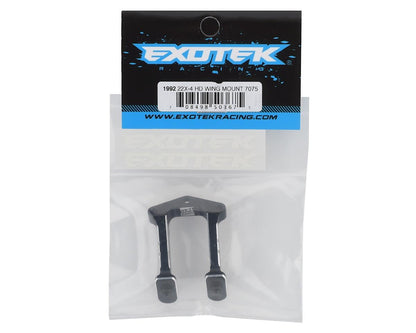 Exotek TLR 22X-4 Aluminum HD Rear Wing Mount