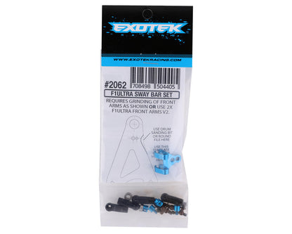 Exotek F1 Ultra Front Sway Bar Set
