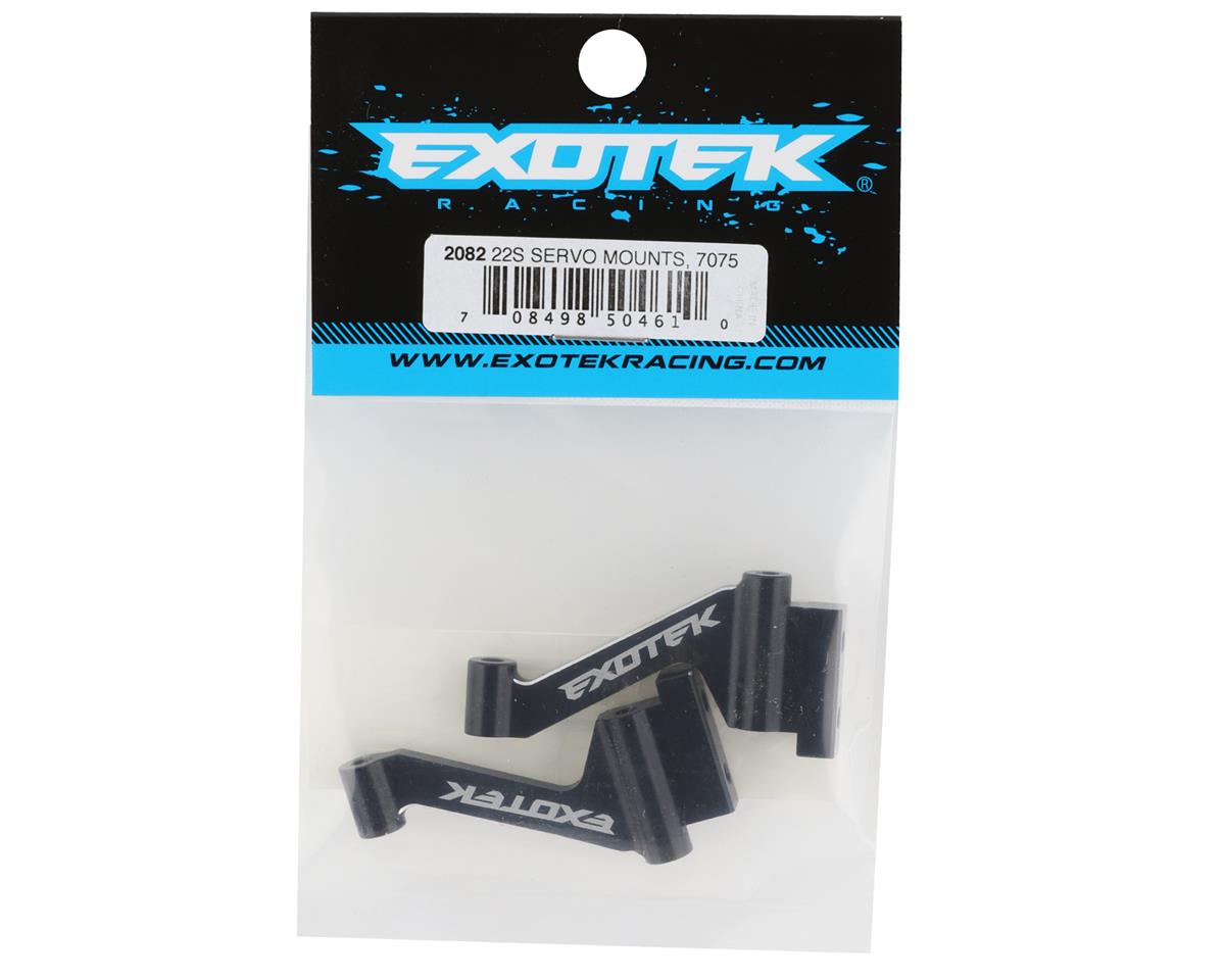 Exotek TLR 22S Drag Aluminum Servo Mount