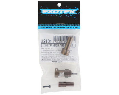 Exotek Universal Tire Sander Arbor Set