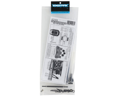 Exotek DR10M Pro Single Wheel Carbon Wheelie Bar Set