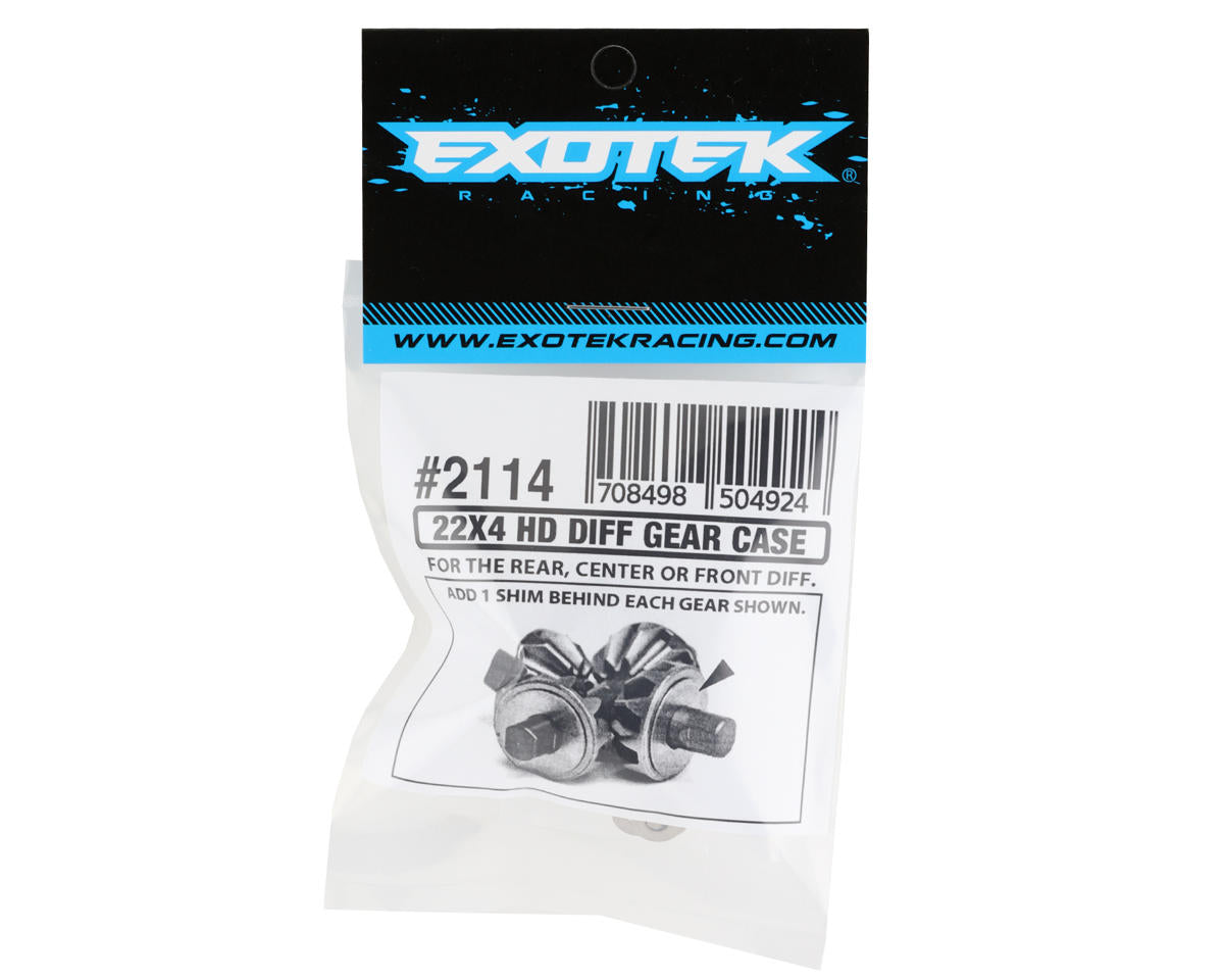 Exotek TLR 22X-4 Aluminum HD Gear Differential Case