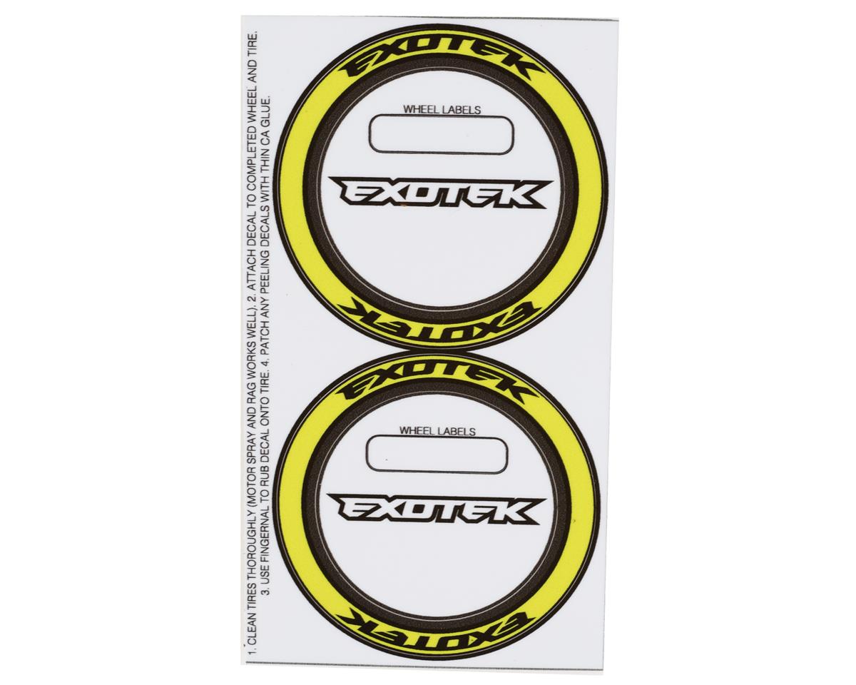 Exotek F1 Rear Rubber Tires (2) (Medium)