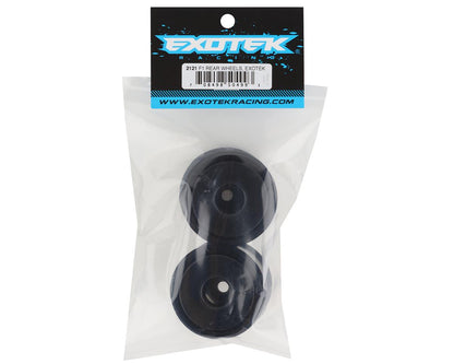 Exotek F1 Rear Disk Wheels (Black) (2) (Exotek F1 Tires Only)