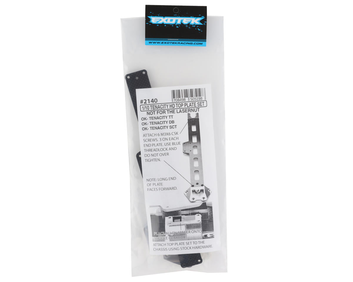 Exotek Tenacity HD Top Plate Set