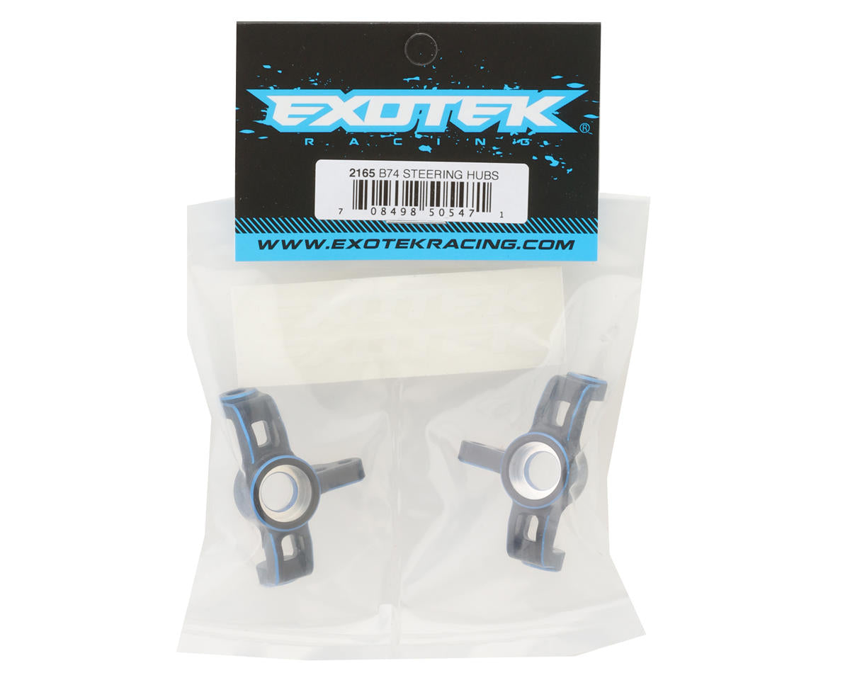 Exotek B74 Aluminum Steering Hub Set (2)